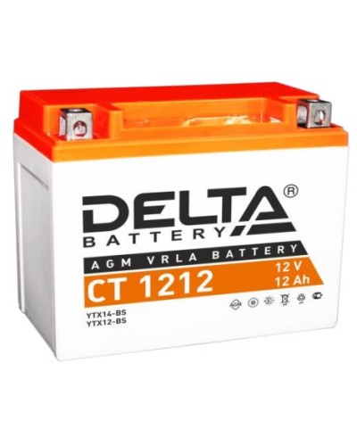 Аккумулятор АКБ 12 - 12 Delta CT 1212* в Нефтеюганске Электротехническое оборудование Pintop.ru