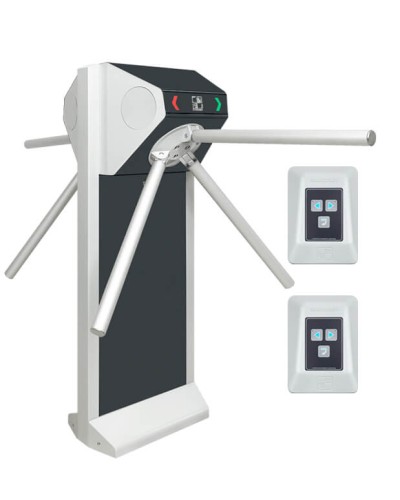 CARDDEX Комплект двухпроходной автономной проходной STL-04AEC в Нефтеюганске Турникеты Pintop.ru