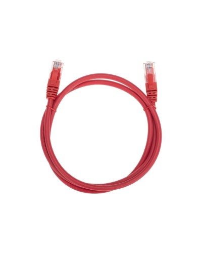 Патч-корд U/UTP, CAT 6, RJ45-RJ45, 26AWG, LSZH, красный, 1м REXANT 02-0293-1 в Нефтеюганске Патчкорды (медные) Pintop.ru