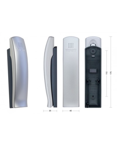 Трубка переговорная Vizit УКП-7M в Нефтеюганске Многоабонентные устройства Pintop.ru