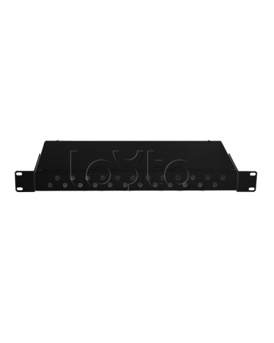 Оптический кросс 19 Essential Line, 1U, до 24 FC/ST портов, стальной, черный NIKOMAX (NMF-RP24FC-WS-ES-1U-BK) в Нефтеюганске Кросс оптический Pintop.ru