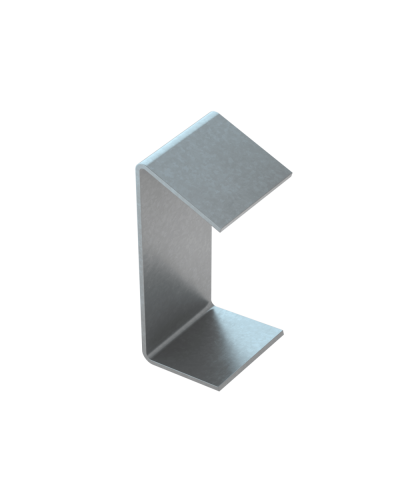 Распорка для швеллера 50х50х4,0 мм (под основание 160 мм) КМ-профиль (RP41-148-2.5) в Нефтеюганске Аксессуары для лотков Pintop.ru