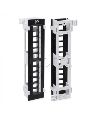 Патч-панель настенная 12 портов без модулей Cabeus (PLB-12-WL) в Нефтеюганске Патч панель Pintop.ru