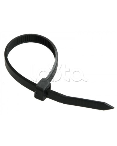 Стяжка 350x7,6 мм нейлоновая, черная IEK (UHH32-D076-350-100) в Нефтеюганске Стяжки-хомуты Pintop.ru
