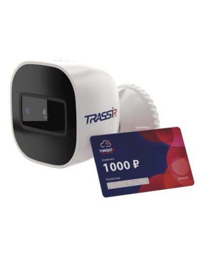 IP-камера видеонаблюдения уличная TRASSIR CloudBulletWifi в Нефтеюганске IP-камеры Pintop.ru