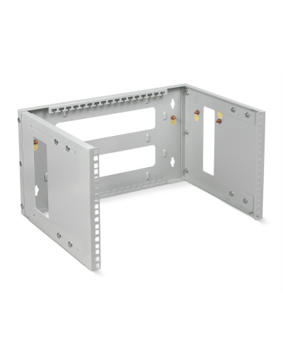 Кронштейн настенный 19 6U, цвет серый Cabeus NC-6U в Нефтеюганске Аксессуары для стоек и шкафов Pintop.ru