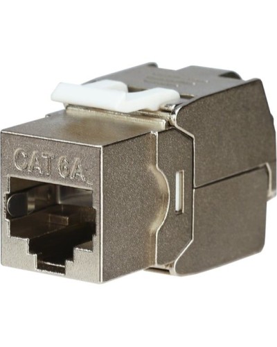 Модуль Keystone, Jack RJ-45(8P8C), FTP экранированный, CAT 6A, тип 180 град., самозажимной REXANT PRO 02-0361 в Нефтеюганске Модули Keystone Pintop.ru