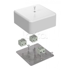 Коробка огнест для кабель-канала 40-0470-FR6.0-6 Е15-Е60 (латунь) 103х103х45 Промрукав (40-0470-FR6.0-6-Е60)