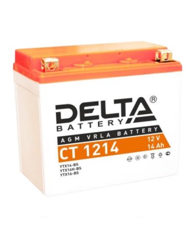 Аккумулятор АКБ 12 - 14 Delta CT 1214 в Нефтеюганске Электротехническое оборудование Pintop.ru