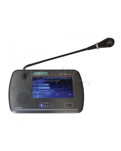 Консоль микрофонная DSPPA MAG-6588 в Нефтеюганске Система оповещения и трансляции Dsppa Pintop.ru