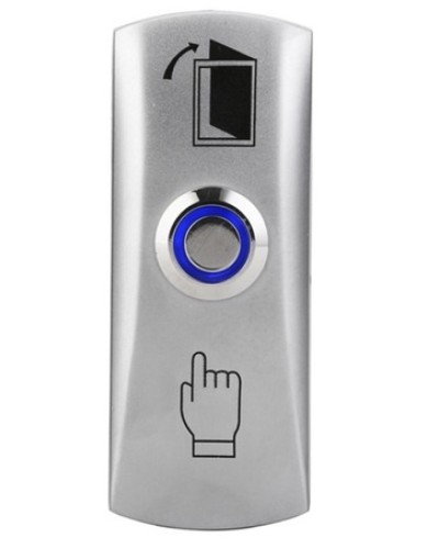 Кнопка выхода металлическая накладная AccordTec AT-H805A LED в Нефтеюганске Кнопки выхода Pintop.ru