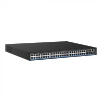 Управляемый L3 PoEкоммутатор на 48xGE RJ-45 c PoE + 4х10G SFP+ порта NST NS-SW-48G4G10-PL