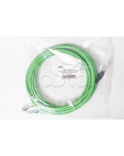 Коммутационный шнур категории 6 U/UTP 4х2х(7х0,21) LSZH 5м зеленый SPL (500016) в Нефтеюганске Патч-корды и пигтейлы Pintop.ru