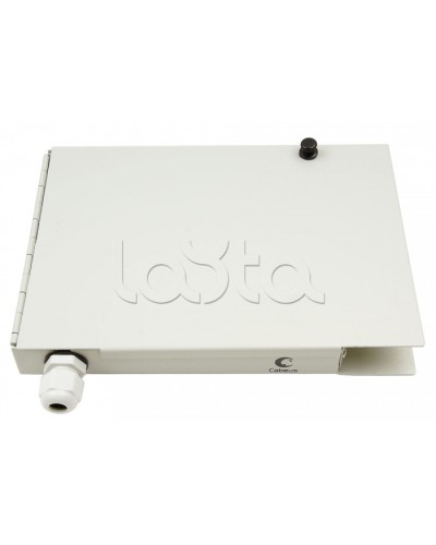 Бокс оптический настенный 19 на 8 SC/LC портов Cabeus JJT-8-SC в Нефтеюганске Кросс оптический Pintop.ru