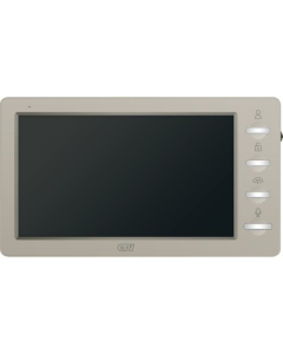 Монитор видеодомофона CTV-M3702 Gamma бежевый в Нефтеюганске Абонентские видеоустройства Pintop.ru