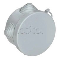 Коробка расп. КМ для о/п D=65х40мм IP54 4 вв (7035) GENERICA IEK (UKO21-065-040-000-K03-54)