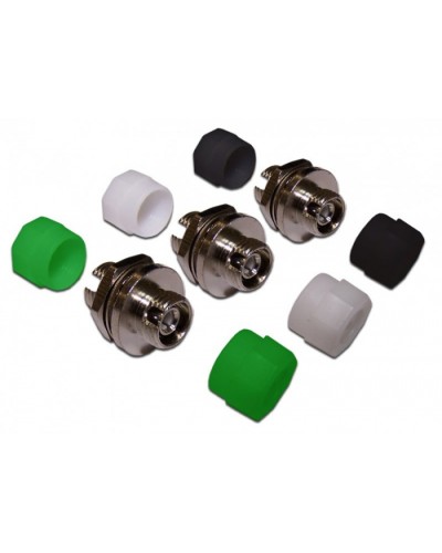 Адаптер оптический SC/APC без фланцев, SM, симплексный LANMASTER LAN-SC/NF-AM-APC в Нефтеюганске Коннекторы Pintop.ru