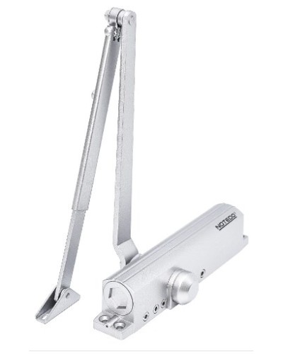 Доводчик NOTEDO DC-030-130 EN2-5 DA+BC (серебро) в Нефтеюганске Доводчики Pintop.ru