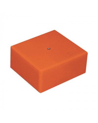 MB75 Коробка огн. E-110,о/п 75х75х40, с гладкими стенками,без галогена, заземление, IP41, 8P, (1,5-2,5 мм2), цвет оранж в Нефтеюганске Распределительные коробки Pintop.ru