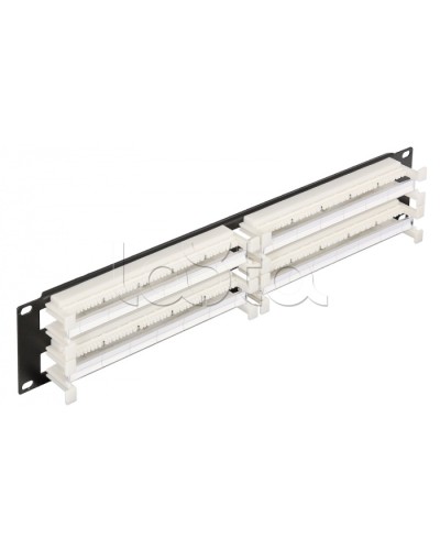 Патч-панель 2U 200 пар NIKOMAX (NMC-RB110-200) в Нефтеюганске Кроссовое оборудование тип 110 Pintop.ru