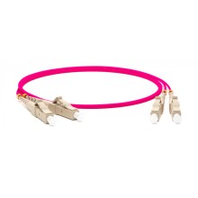 Патч-корд волоконно-оптический Hyperline FC-D2-504-FC/PR-ST/PR-H-2M-LSZH-MG