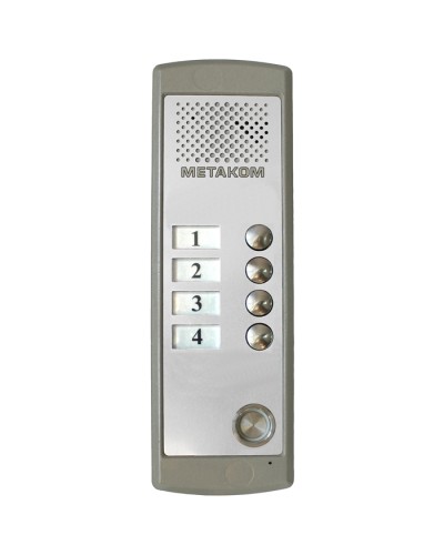 Блок вызова домофона Метаком MK4-K-TMV в Нефтеюганске Блоки вызова многоабонентные Pintop.ru