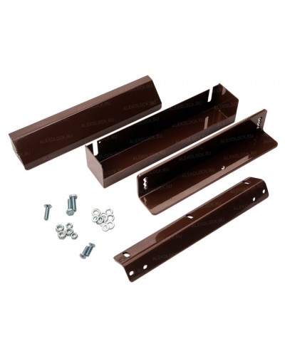 Комплект монтажный для замка ALM-200P ALeko МК 200-IN (коричневый) в Нефтеюганске Дополнительное оборудование для СКУД Pintop.ru