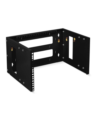 Кронштейн настенный 19 6U, цвет черный Cabeus NC-6U-BK в Нефтеюганске Аксессуары для стоек и шкафов Pintop.ru