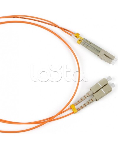 Патч-корд оптический LANMASTER LAN-LC-SC/OM2-0.5 в Нефтеюганске Патч-корды и пигтейлы Pintop.ru