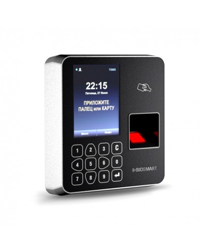 Терминал биометрический BioSmart WTC 2 MFR (Emarine, Mifare, NFC) в Нефтеюганске Контроллеры Pintop.ru