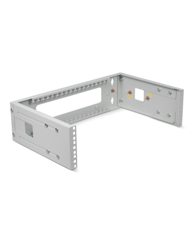 Кронштейн настенный 19 3U, цвет серый Cabeus NC-3U в Нефтеюганске Аксессуары для стоек и шкафов Pintop.ru