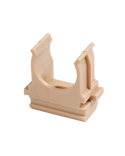 Крепёж-клипса для труб АБС-пластик сосна д20 в малой упаковке (10шт/1000шт уп/кор) Промрукав (PR13.0055) в Нефтеюганске Держатели, клипсы, скобы Pintop.ru