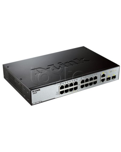 Управляемый L2 коммутатор с 16 портами 10/100Base-TX и 2 комбо-портами 100/1000Base-T/SFP D-Link DES-3200-18_RFB/A1 в Нефтеюганске Коммутаторы Pintop.ru