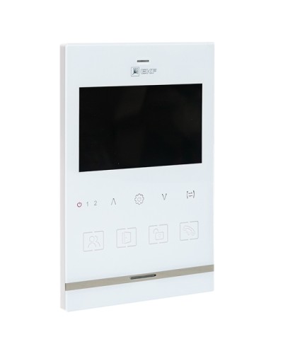 Видеодомофон IPV-01 бел. 4TFT 4пр. 2 канала IP20 EKF (int-ipv-01) в Нефтеюганске Абонентские видеоустройства Pintop.ru