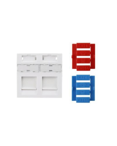 Вставка 45x45 (аналог Mosaic) Hyperline SIP3-2K-M45-45 в Нефтеюганске Аксессуары для стоек и шкафов Pintop.ru