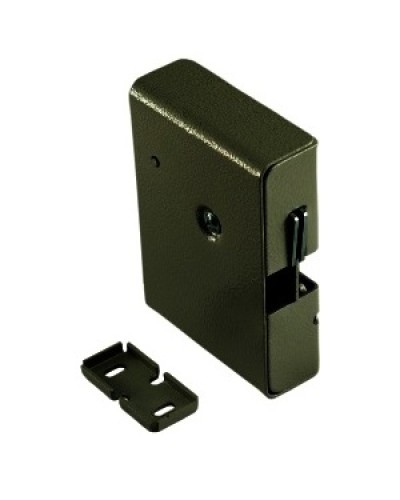 Замок электромеханический с толкателем и датчиком положения двери Promix-SM308.10.1 (черный) в Нефтеюганске Электромеханические замки Pintop.ru