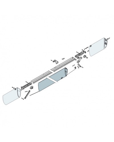 Механизм верхний профиля DF Came 119RIR226 в Нефтеюганске Запчасти для шлагбаумов и автоматики Pintop.ru