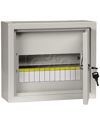 Щит распределительный навесной IEK ЩРн-9з с замком IP31 (MKM14-N-09-31-Z) в Нефтеюганске Щиты электрические Pintop.ru