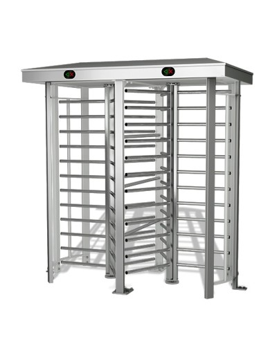 Турникет электромеханический сдвоенный полноростовой из нержавеющей стали Oxgard Praktika Т-10-Н Doublе Pass (ВЗР 2332-02) в Нефтеюганске Турникеты Pintop.ru