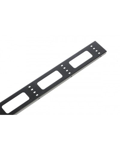 Органайзер кабельный вертикальный для стойки внешний с окнами 47U ЦМО ВКО-СТК-47-9005 в Нефтеюганске Кабельные органайзеры Pintop.ru