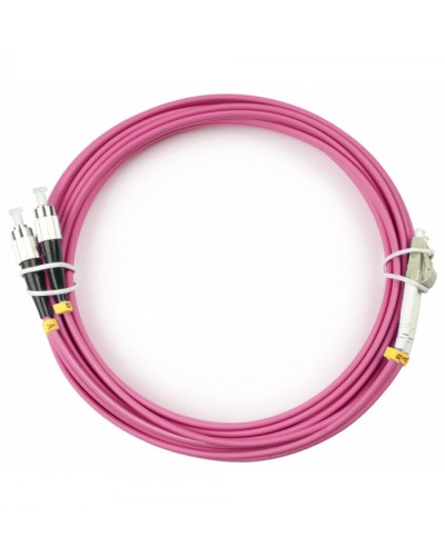 Шнур оптический duplex LC-FC 50/125 mm OM4 10м LSZH Cabeus FOP-50-OM4-LC-FC-10m в Нефтеюганске Патч-корды оптические Pintop.ru