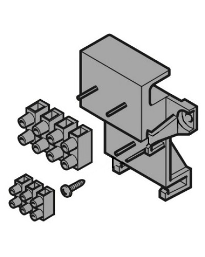 Кронштейн с колодкой подключений C-BX Came 119RICX020 в Нефтеюганске Запчасти для шлагбаумов и автоматики Pintop.ru