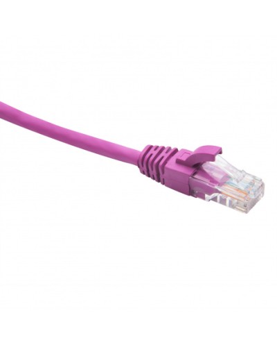 Шнур коммутационный U/UTP категория 5e LSZH нг(А)-HF 1,0 м, маджента Datarex DR-181707 в Нефтеюганске Патчкорды (медные) Pintop.ru