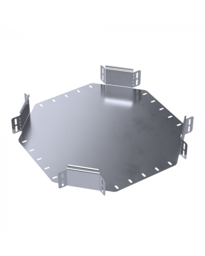 Ответвитель Х-образный Стандарт INOX (AISI 316) 300х80 Промрукав (PR16.3212) в Нефтеюганске Аксессуары для лотков Pintop.ru