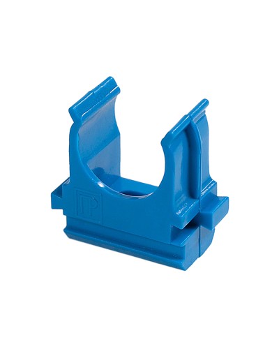 Крепёж-клипса для труб АБС-пластик синяя д20 в малой упаковке (10шт/1000шт уп/кор) Промрукав (PR13.0061) в Нефтеюганске Держатели, клипсы, скобы Pintop.ru