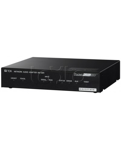 Шлюз передачи аудио, управляющих сигналов через сеть TOA NX-100S W в Нефтеюганске Системы оповещения и трансляции TOA Pintop.ru