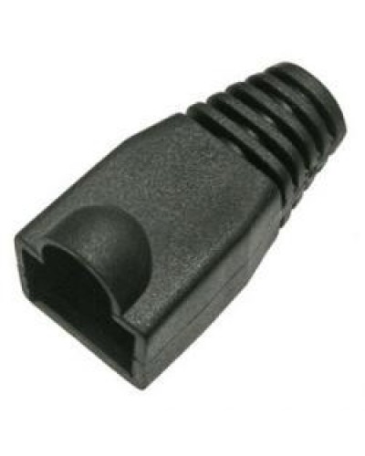 Колпачки защитные для кабеля 6,0мм cat.5, на соединение коннектора с кабелем (черный) TWT TWT-BO-6.0-BK/100 в Нефтеюганске Коннекторы Pintop.ru