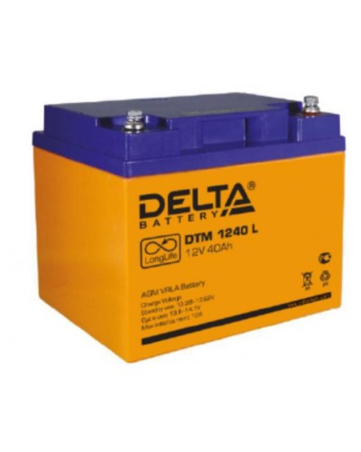 Аккумулятор свинцово-кислотный Delta DTM 1240 L в Нефтеюганске Электротехническое оборудование Pintop.ru