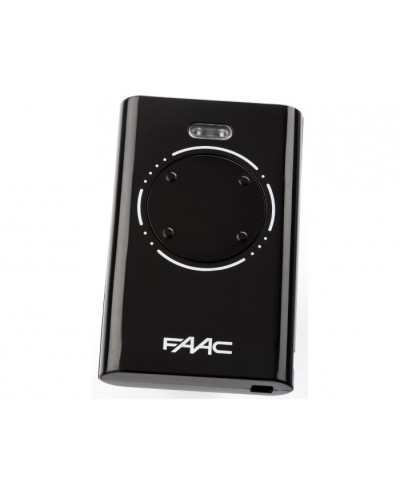 Брелок-передатчик 4-канальный Faac 7870081 (черный) в Нефтеюганске Устройства радиоуправления для шлагбаумов и автоматики Pintop.ru