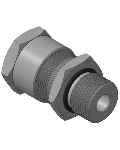 Кабельный ввод с резьбой G1/2 для открытой прокладки кабеля с проходным диаметром d=4-8 мм Спектрон КВН-ЕХЕ-8-Н-G1/2 в Нефтеюганске Аксессуары для кабель-канала Pintop.ru